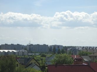 Панорама города Саласпилс.