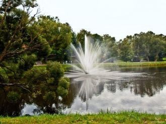 Парк.&nbsp;Валмиера, Латвия.