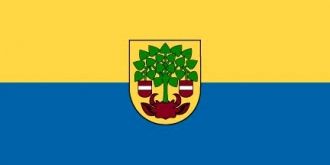 Флаг города Валмиера.