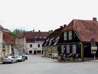 Центральная улица Кулдиги.