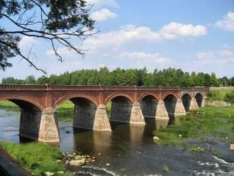 Достопримечательности города Кулдига.