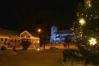 Ночные улицы Салдуса.