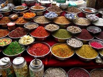 Ахмадабад. Рынок специй.