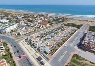 Город Торревьеха с высоты.