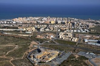 Торревьеха с высоты птичьего полета.