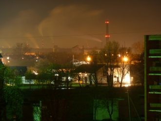 Ночные фото Мажейкяй.