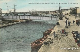 Старое фото города Мартиг.