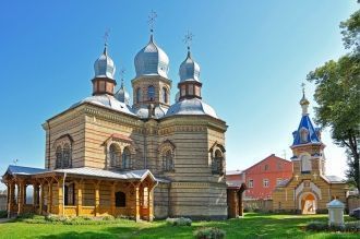 Достопримечательность Екабпилса.