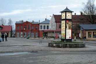 Центральная площадь&nbsp;Екабпилса.