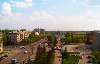 Рубцовск с высоты