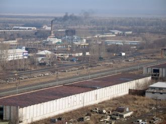 Рубцовск с высоты