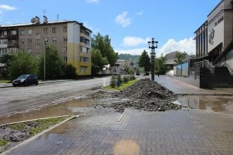 Улица Горно-Алтайска.