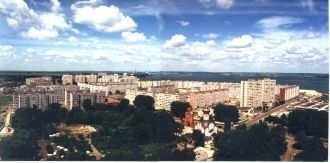 Панорама города Курчатов.