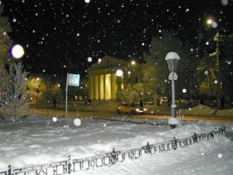 Зимняя ночь в г. Ухта