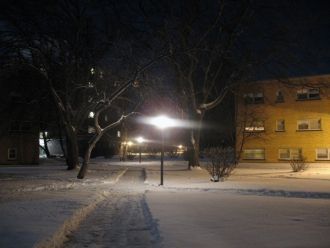 Ланарк ночью.