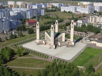 Нижнекамск с высоты птичьего полета