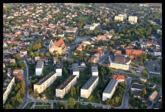 Явожно с высоты птичьего полета.