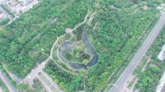 Черкассы с высоты.