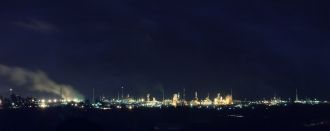 Панорама завода Лукойл. Кстово.