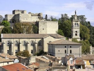 Вид на&nbsp;Монтелимар. Франция.