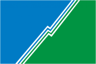 Флаг города Югорск, Ханты-Мансийский авт