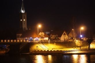 Фотография ночью - Миколайки.