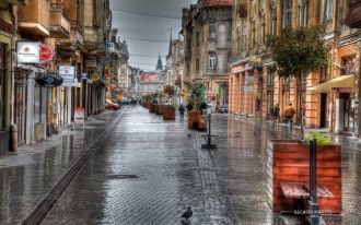 На улице города Орадя.