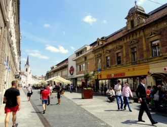 На улице города Орадя.