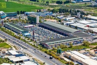 Кармиэль с высоты птичьего полета