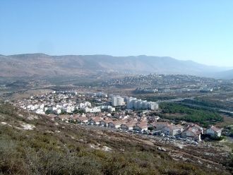 Вид с высоты на Кармиэль