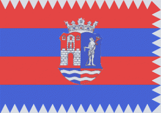 Флаг города Мошонмадьяровар.