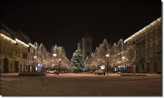 Рождественский город Дьёндьёш.
