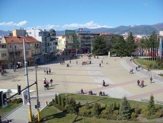 Центральная площадь Казанлыка.