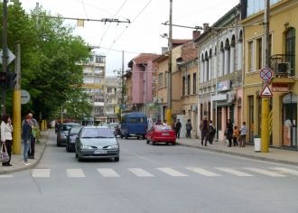 Улица в г. Казанлык.