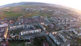 Казанлык с высоты птичьего полета.