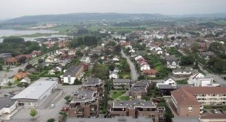 Панорама города Брюне.