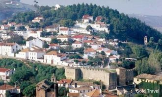 Калдаш-да-Раинья с высоты птичьего полет