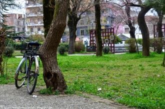 На улице города Кардица.