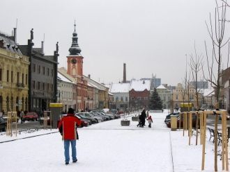 Чехия. Раковник. Зима.