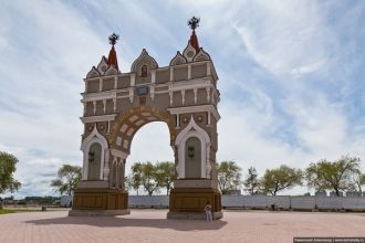 Триумфальная арка. Благовещенск.