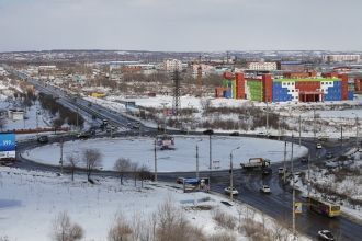 Благовещенск вид с высоты.