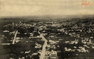Историческое изображение Житомира. Панор