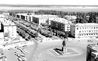 Историческое изображение Снежинска.