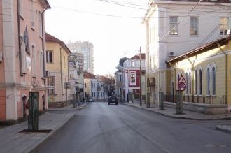 Улица в г. Ямбол.