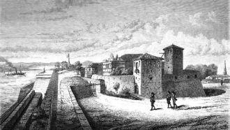 Историческое изображение города Видин, Б