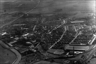 Вид с высоты на Фолкерк, 23 мая 1948 год