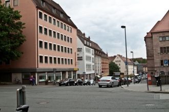 Улица Биндерграссе Нюрнберг.