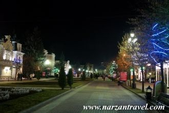 Кисловодский Курортный бульвар.