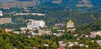 Панорама города Кисловодск.
