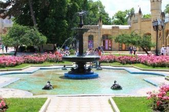 Фонтан «Лягушки» в Кисловодске.